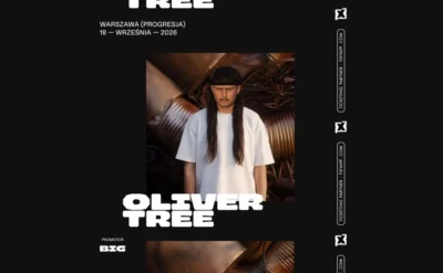 Oliver Tree w Warszawie. Koncert w Progresji 18 września 2026