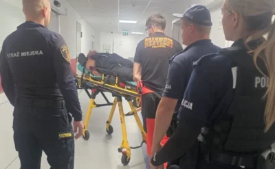 Sześciu funkcjonariuszy obezwładniało 33-latka na Białołęce